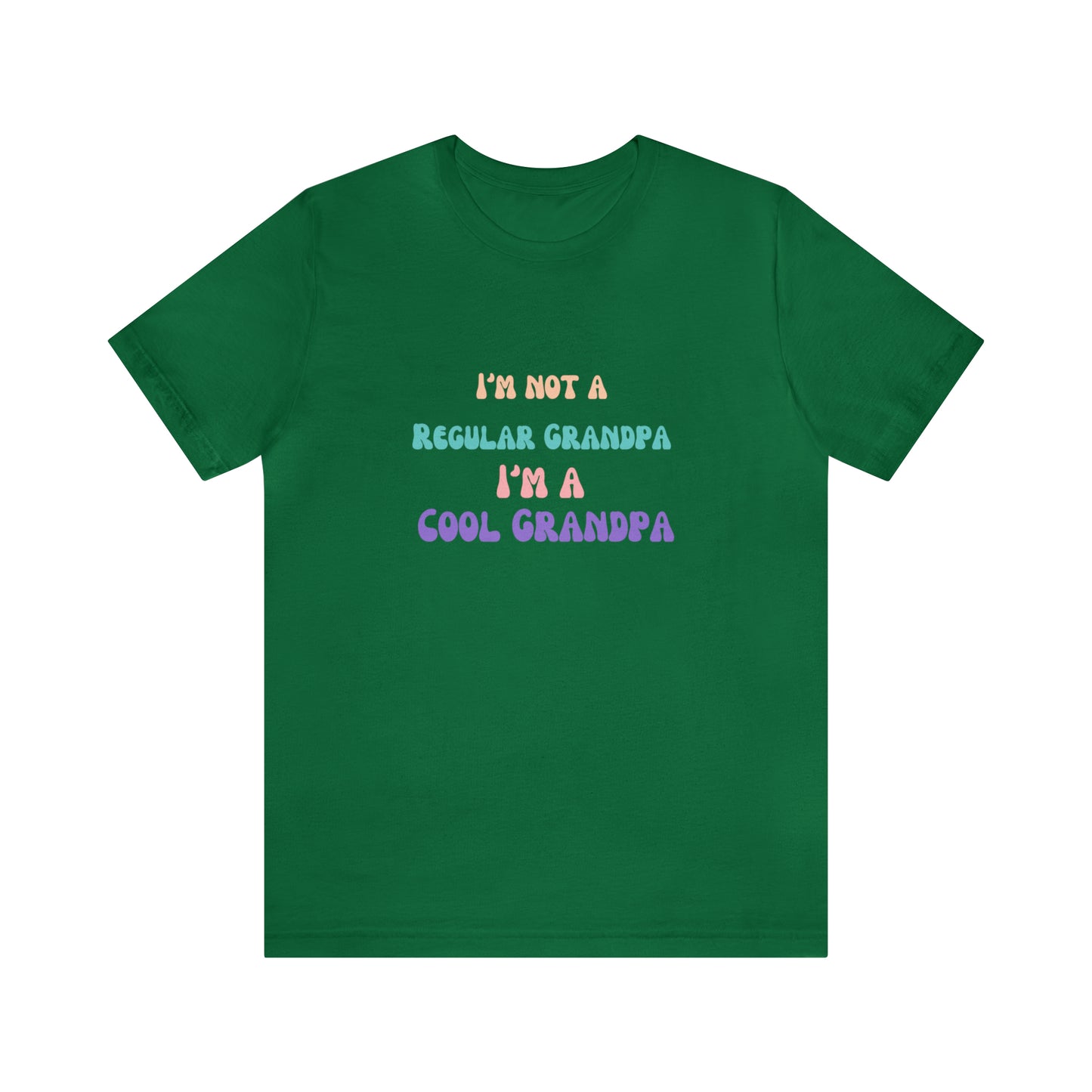I'm a cool grandpa shirt gift for dad grandpa shirt