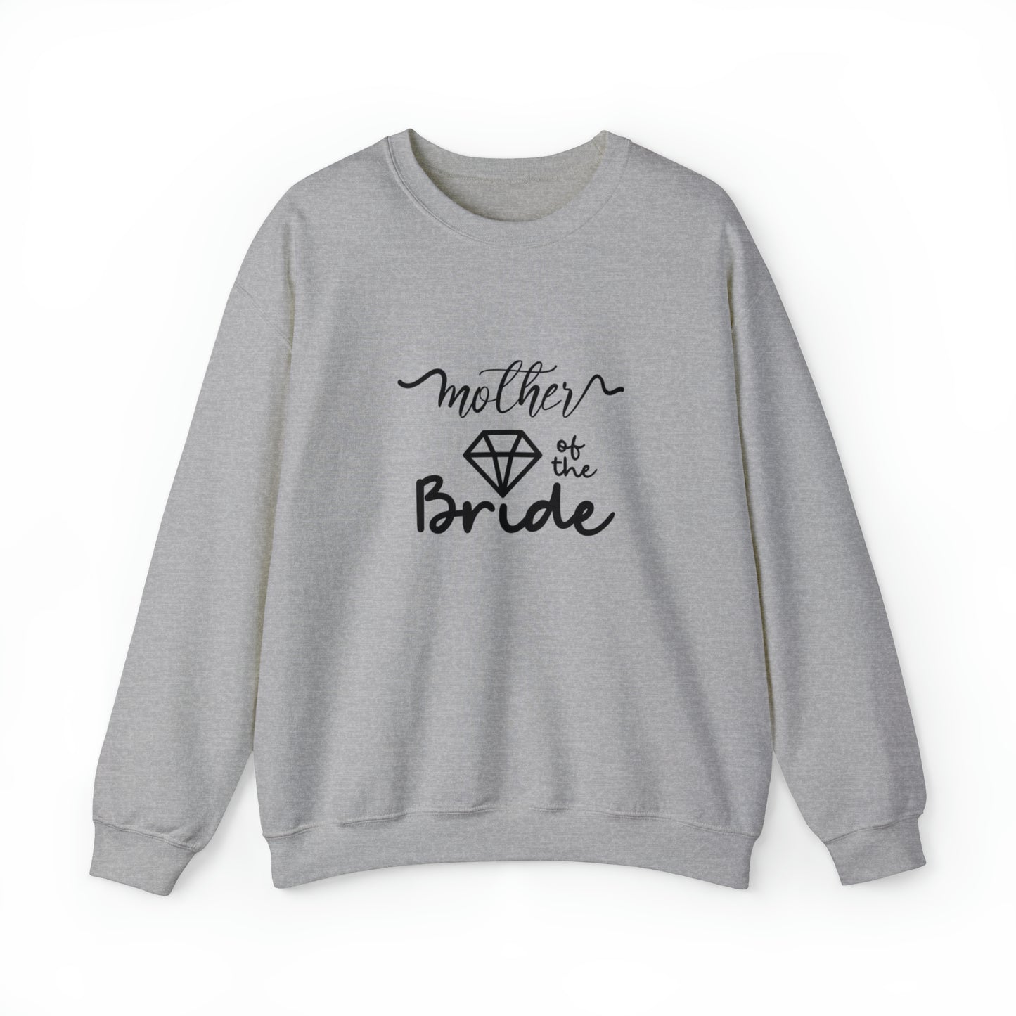Mother of the bride sweatshirt, wedding attire, gift for Mom, bridal party clothes, yoga wear for her, for him,Birthday gift for her