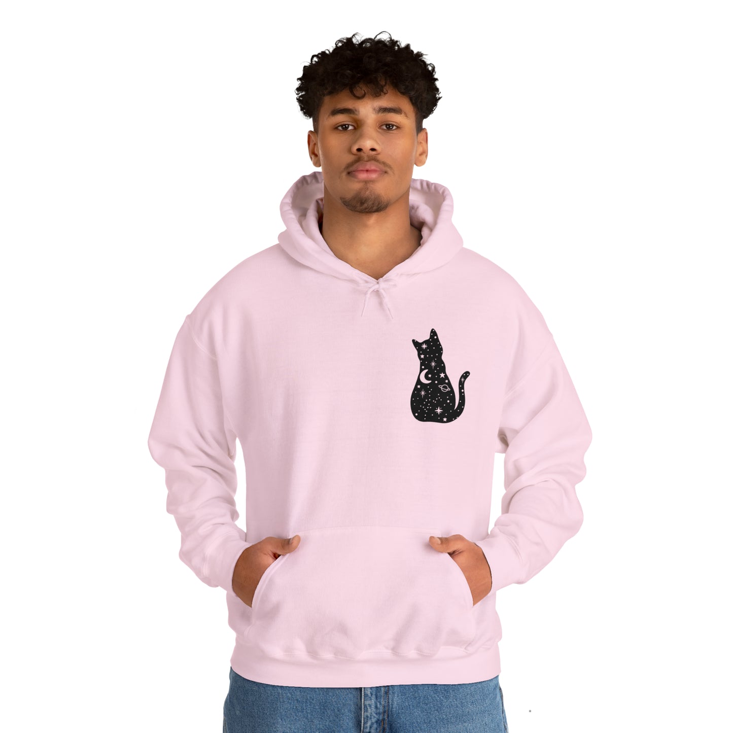 Halloween Sweatshirt Black Cat Shirt Halloween Sweater Halloween Cat Sweatshirt Gift for Cat Lover Gift Black Cat Gift for Cat Mom Gift Moon