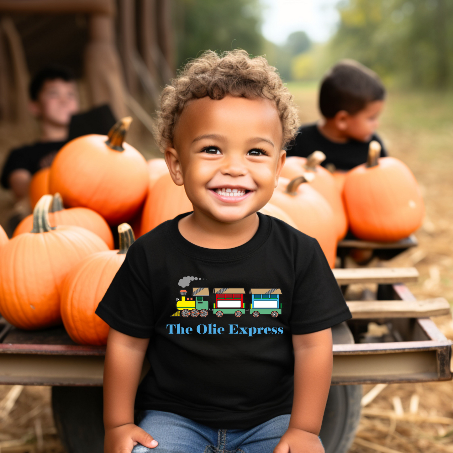 Personalized toddler shirt train toddler shirt train Express birthday shirt Christmas kid Tshirt Trex fun tee Toddler's Fine Jersey Tee