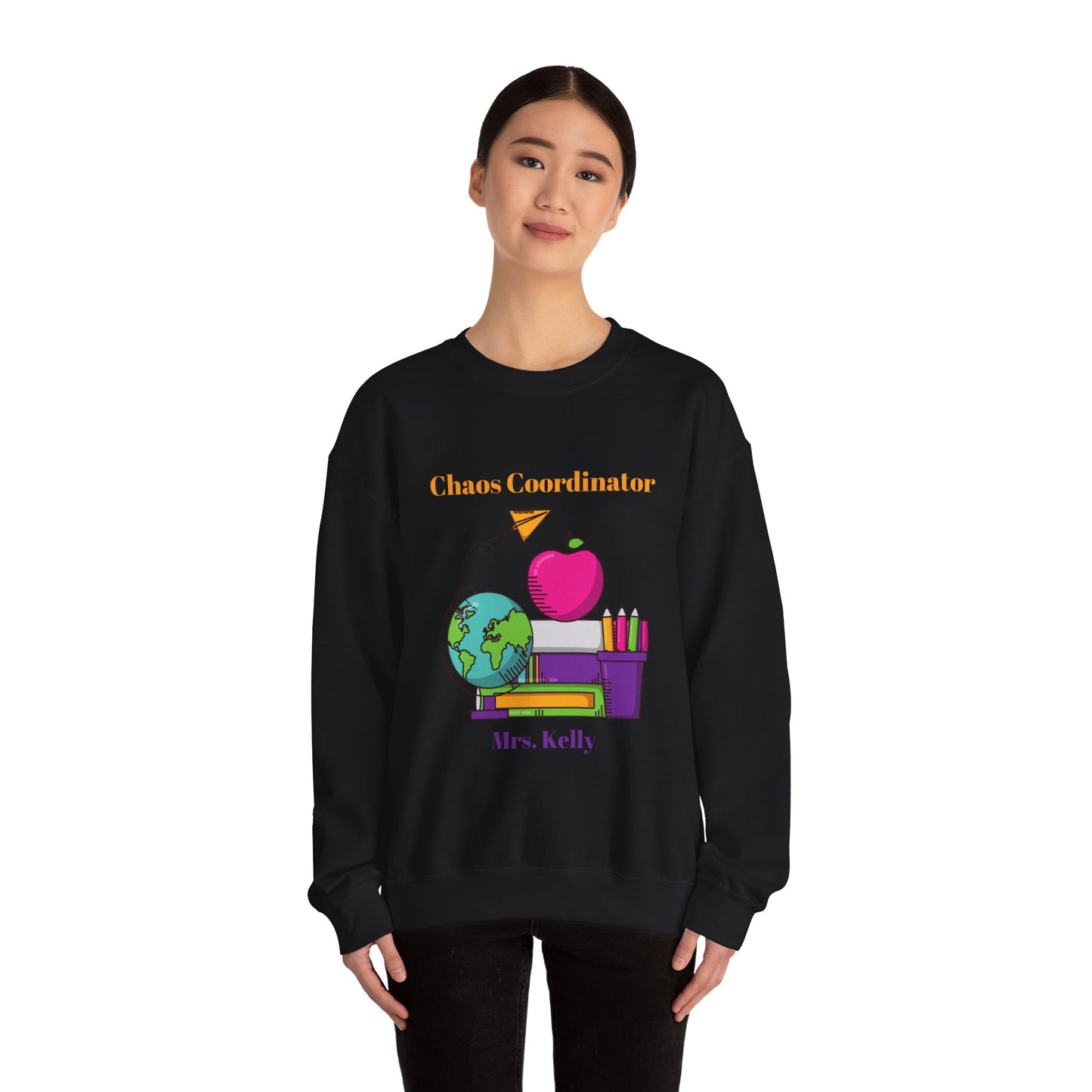 Chaos coordinator sweater Teacher shirt love motivate sweater gift for her teacher sweater custom sweater Valentine's sweater gift for him