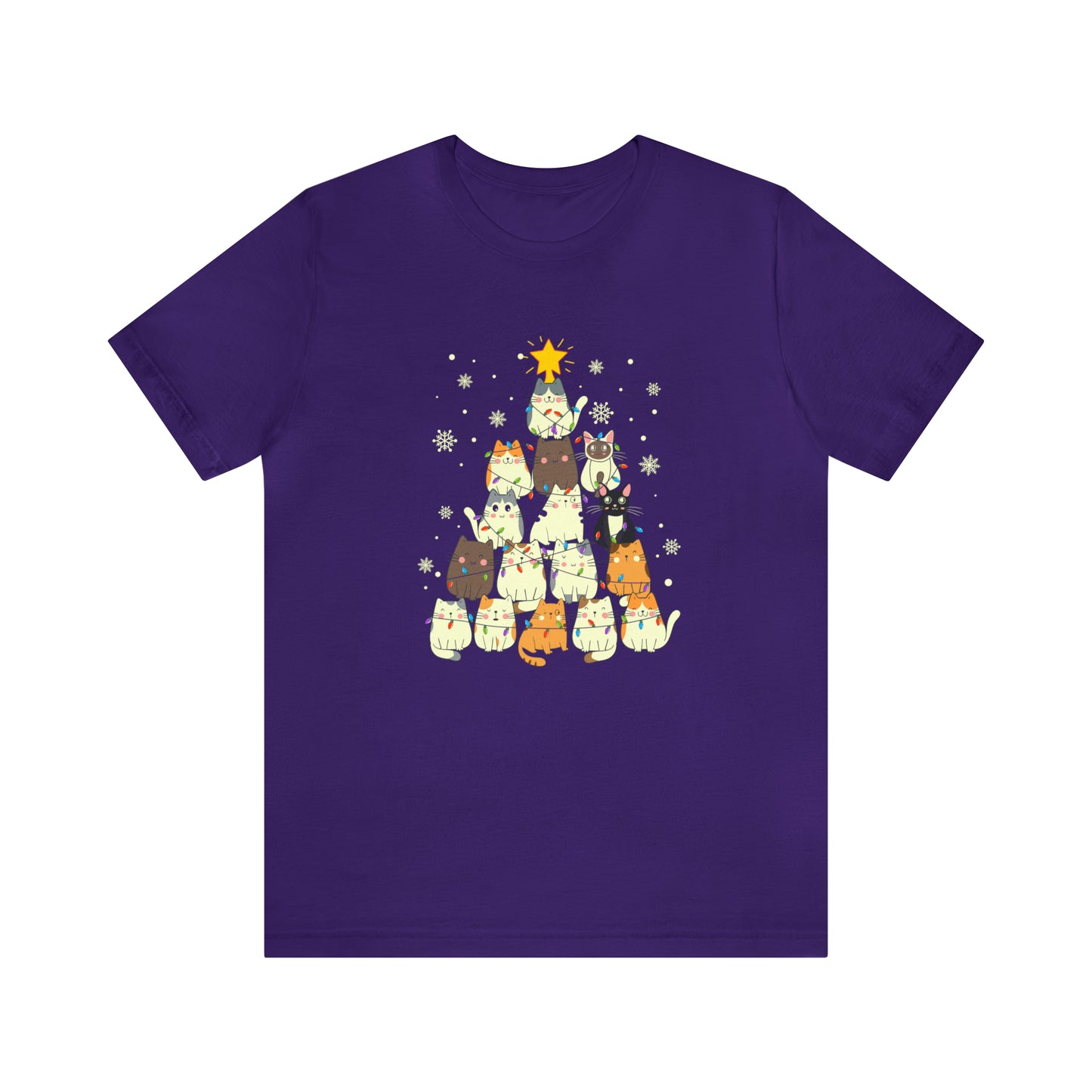 Cat Christmas shirt funny Meow kitty tee Matching Family Christmas Shirt Family Christmas Shirt Matching Xmas Tees Custom Christmas