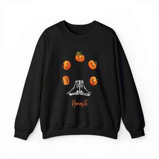 Namaste Halloween sweater Halloween sweater ghost fall leaves sweater Halloween Sweatshirt Era Tour sweater best friend gift for her Unisex