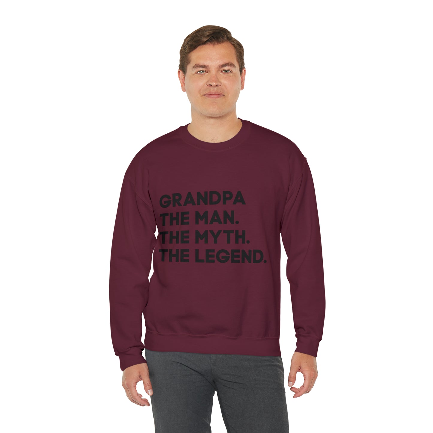 Grandpa sweatshirts,the man the myth the legend t-shirt, gift for Dad and me shirts, Father's day gifts, best friend, Christmas gift for dad