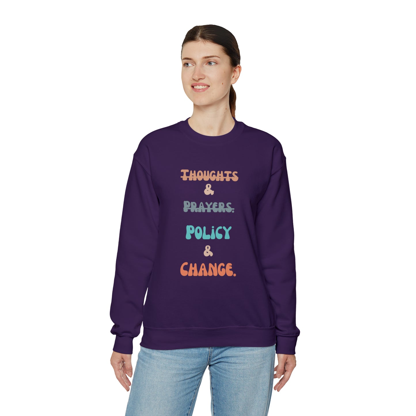 Equal rights sweatshirt social injustice shirt policy change shirt protest March Tshirt gift for her gift for him political change sweater