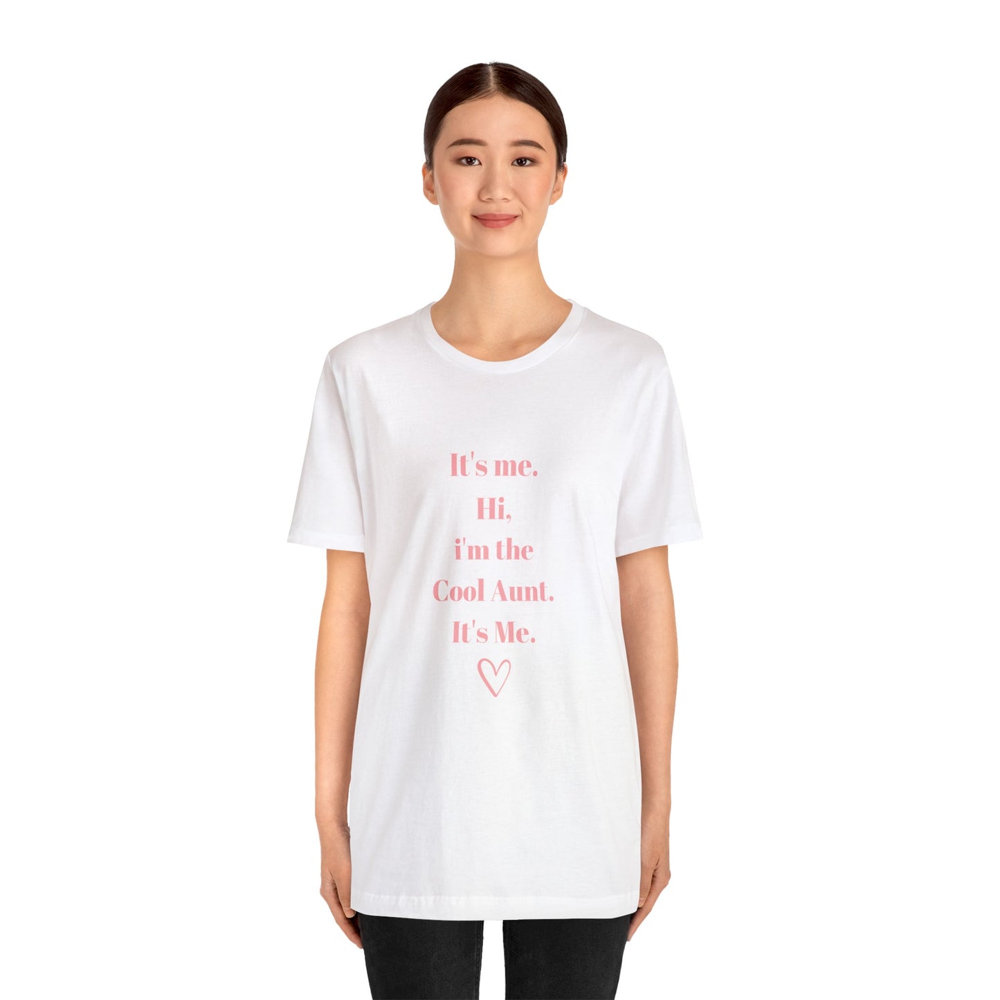 It's me hi I'm the cool aunt shirt cool auntie Tee gift for sister Shirt pregnancy reveal shirt Feeling Good Retro T-Shirt Shirt best friend