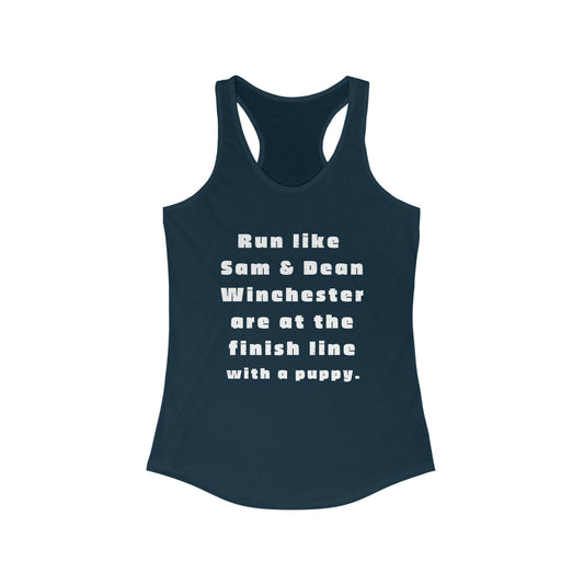 Dean and Sam Winchester shirt Supernatural shirt gym clothes women tank top Christmas gift for her gift for him