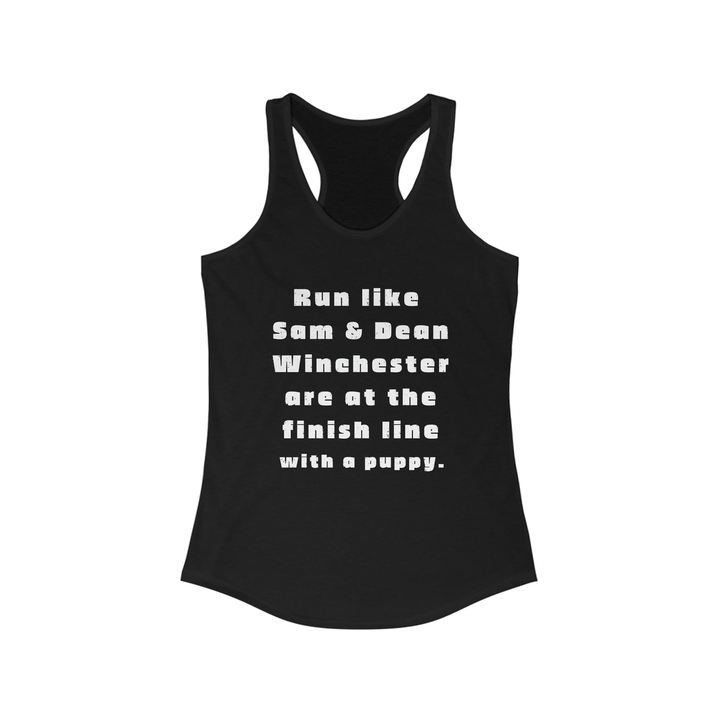 Dean and Sam Winchester shirt Supernatural shirt gym clothes women tank top Christmas gift for her gift for him