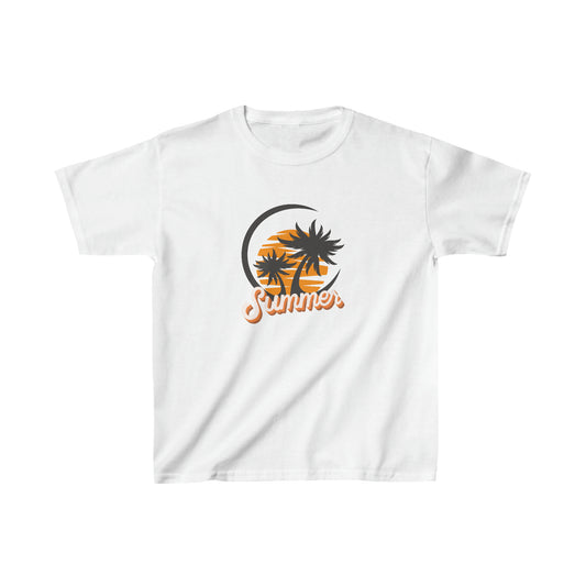 Summer loving shirt kid palm trees party shirt birthday shirt kid wavy birthday party shirt Christmas shirt Rainbow cloud kid shirt birthday