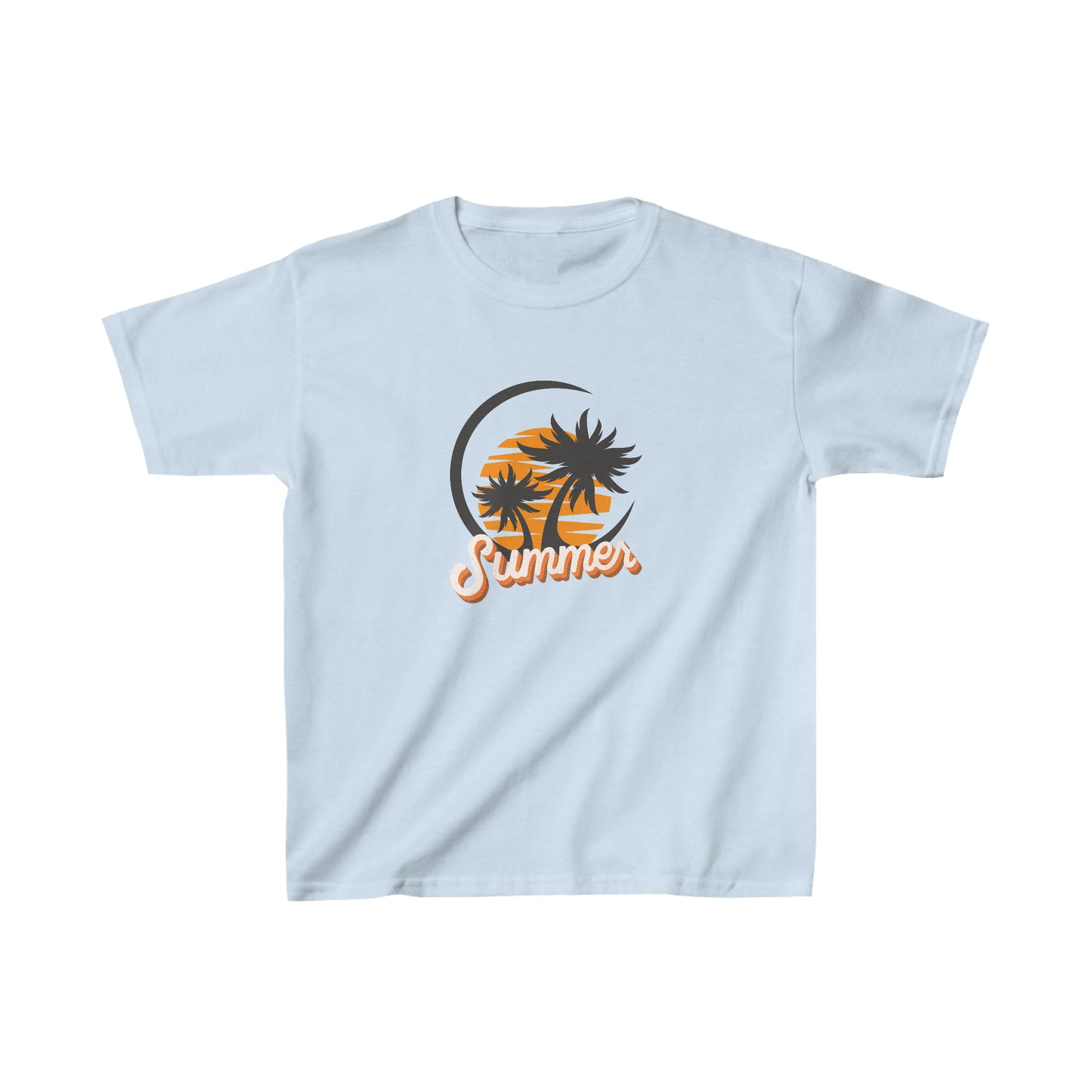 Summer loving shirt kid palm trees party shirt birthday shirt kid wavy birthday party shirt Christmas shirt Rainbow cloud kid shirt birthday