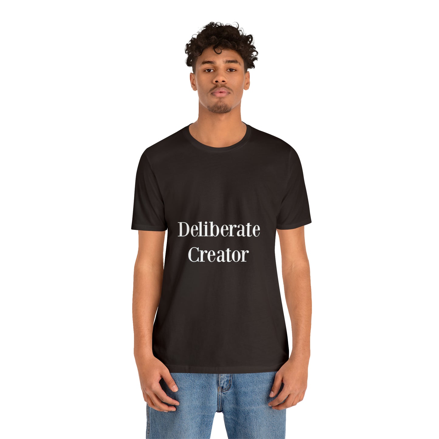 Deliberate creator tee,  Unisex Jersey Short Sleeve Tee