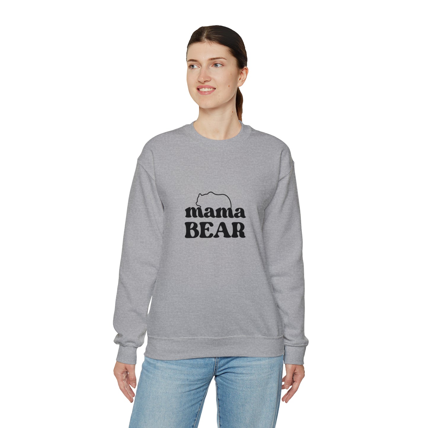 Mama Bear sweater, Mother of the bride sweatshirt, Gift for Mom, gift for wife, bridal party clothes, yoga wear for her, for him, Birthday