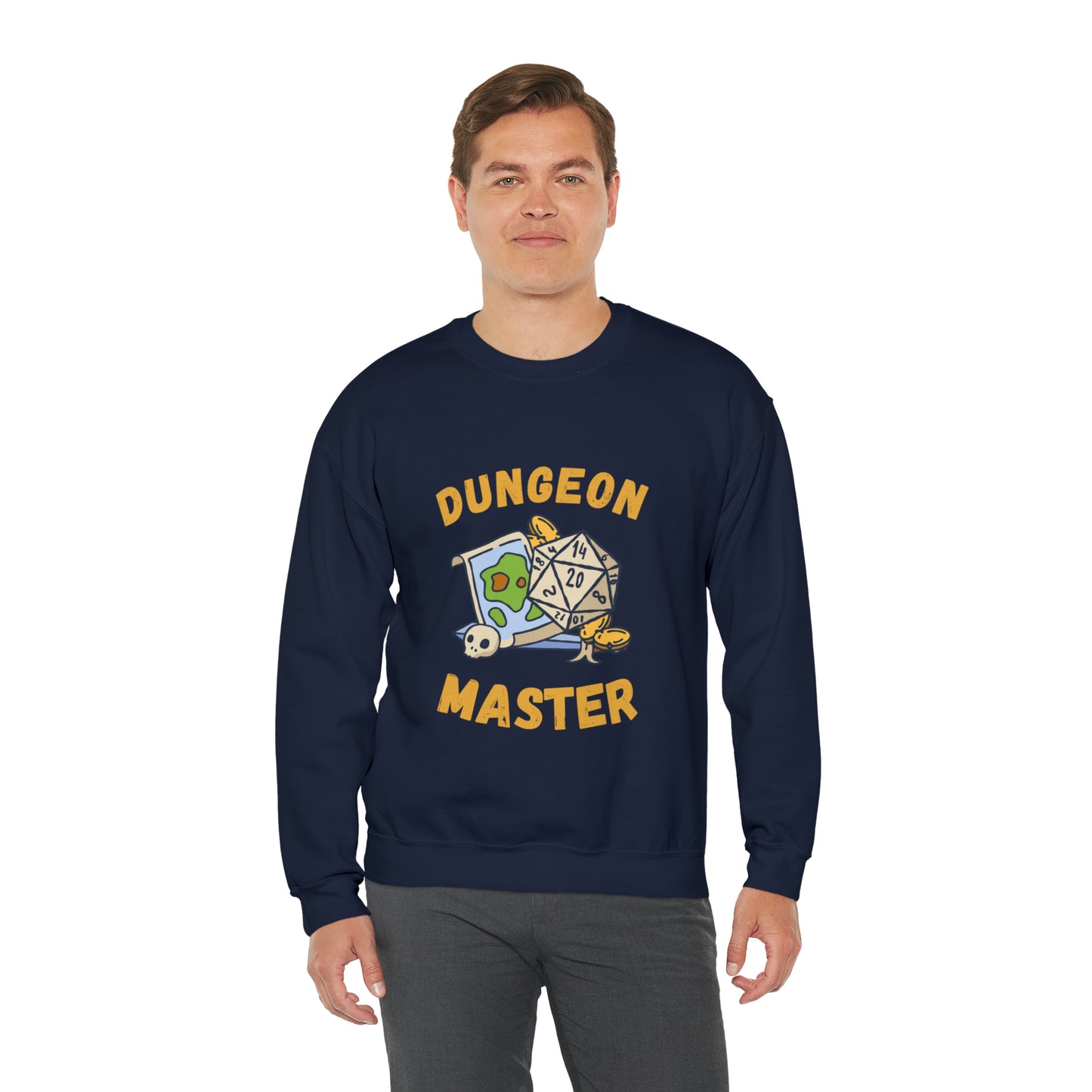 Dungeon Daddy sweatshirt, DnD Dungeon Dad Shirt,Fathers Day Gift,Bday or Xmas Gift, Dungeons and Dragons Clothing for HimChristmas gift