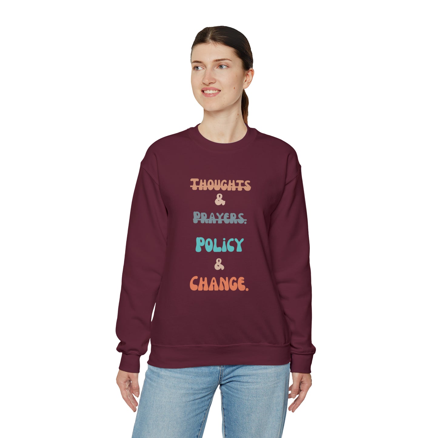 Equal rights sweatshirt social injustice shirt policy change shirt protest March Tshirt gift for her gift for him political change sweater