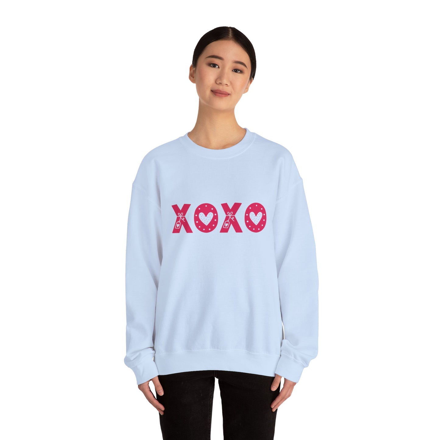 Xoxo valentines Day sweatshirt valentines Day shirt love sweater best friend gift Unisex gift funny Valentine's Day gift for him