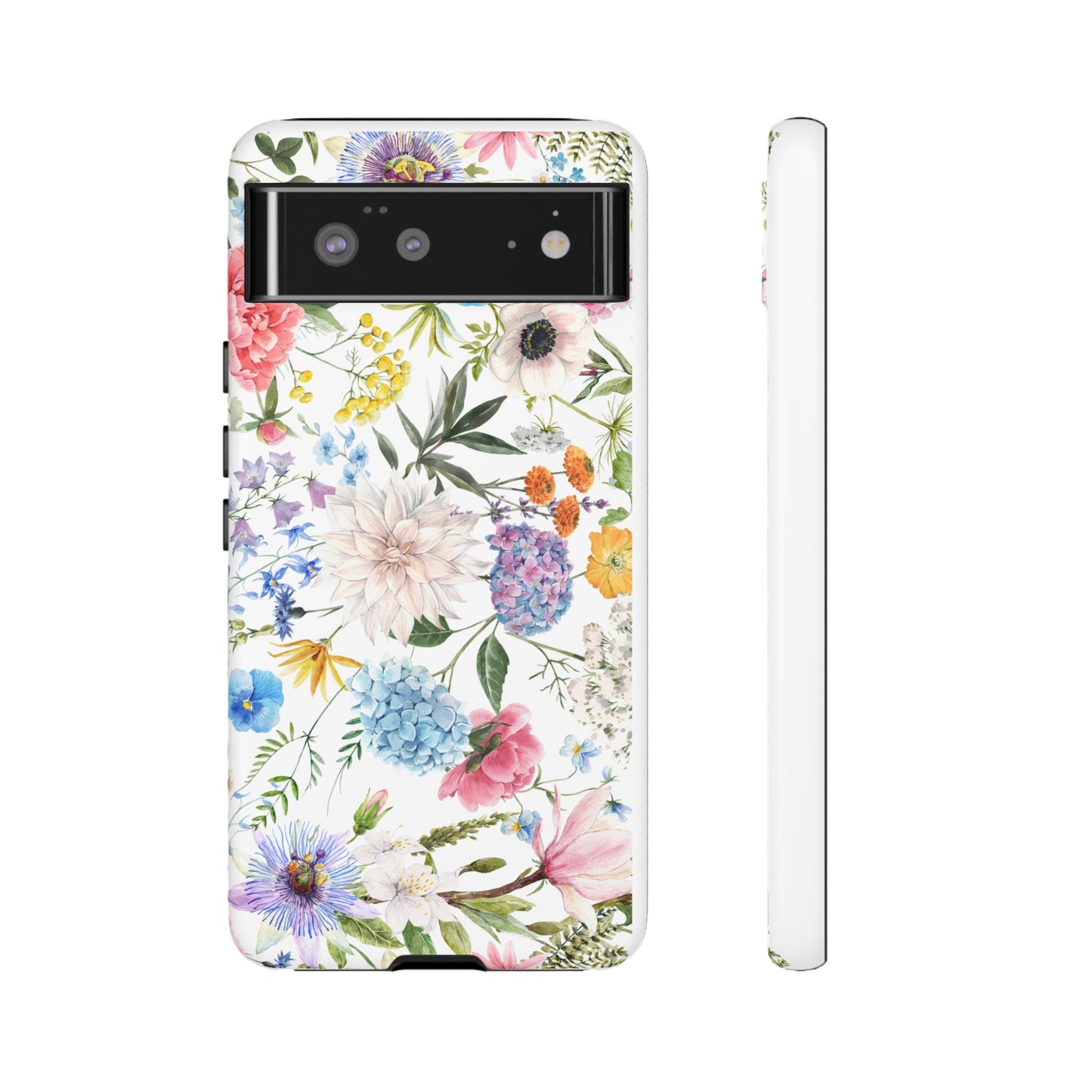 Floral phone case mother's day gift best friend gift for her gift for him flower cell phone cases Tough Cases