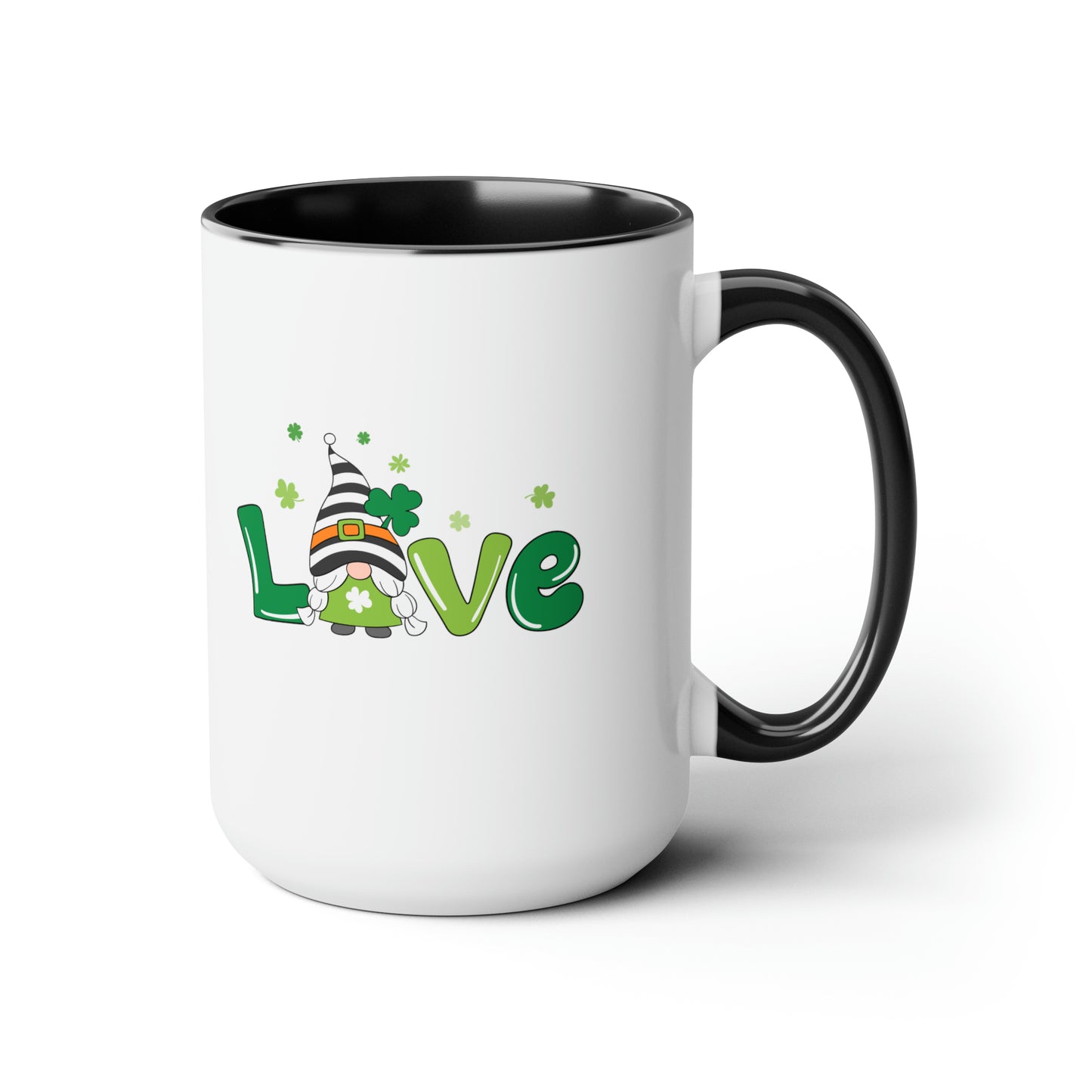 Gnome love mug Irish Love mug st Patrick's Day mug Valentines Day gift for her Coffee gift for him gift for her Mug wife Coffee tea 15oz