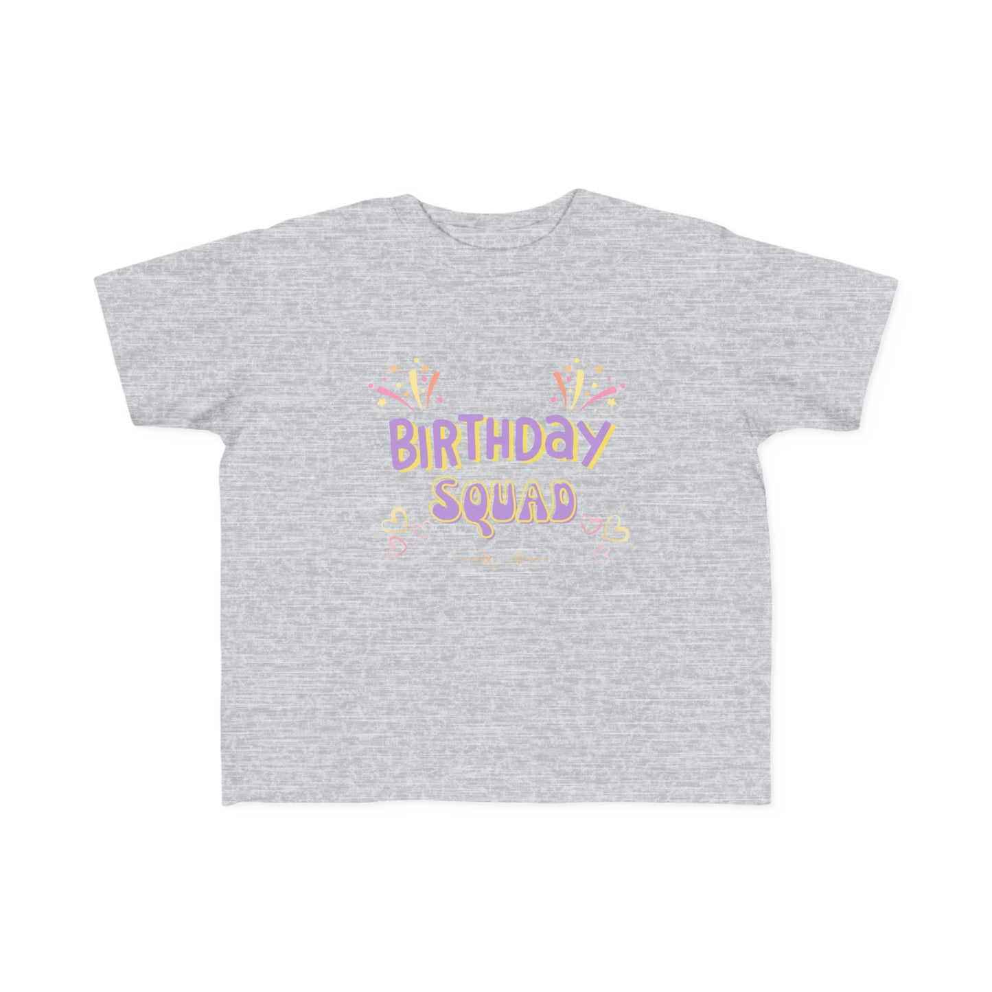 Birthday squad shirt toddler birthday shirts Birthday party Tshirt T-rex fun tee, Toddler's Fine Jersey Tee