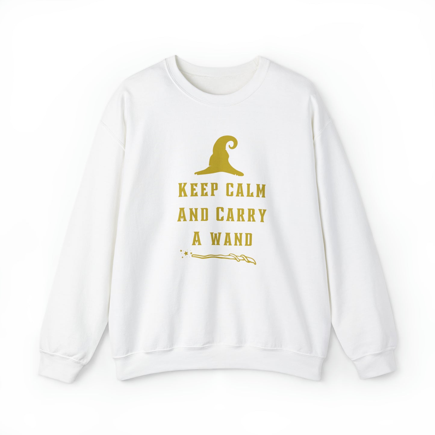 Mischief Manager Hogwarts sweater keep calm carry a wand sweatshirt Halloween sweater Universal Studios Christmas gift for her gift for him