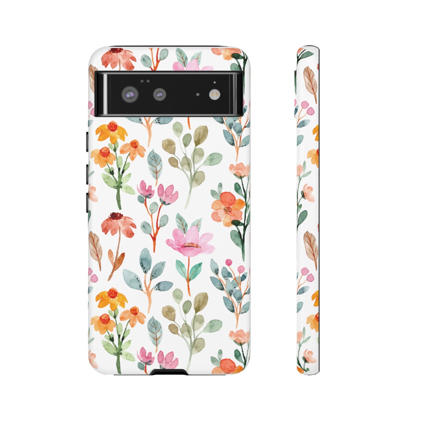 Floral phone case mother's day gift best friend gift for her gift for him flower cell phone cases Tough Cases