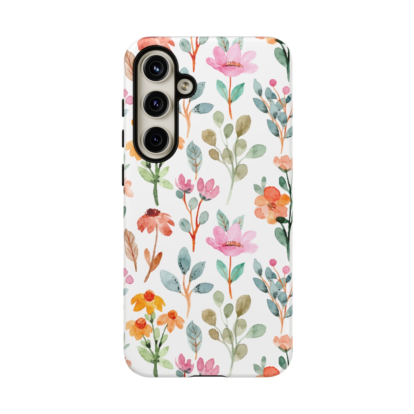 Floral phone case mother's day gift best friend gift for her gift for him flower cell phone cases Tough Cases