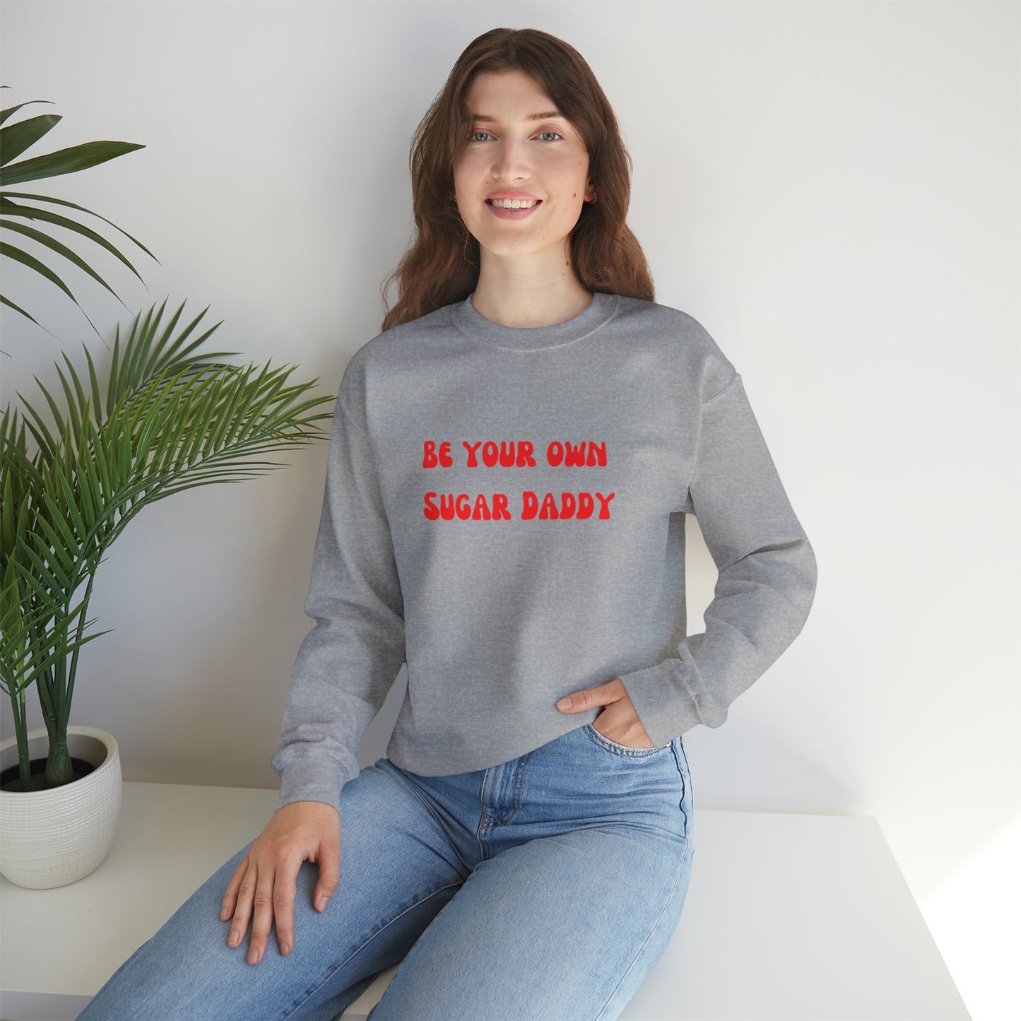 Be your own sugar daddy sweater birthday month Personalized birthday gift bridal Party Shirt gift for her gift for him Christmas gift