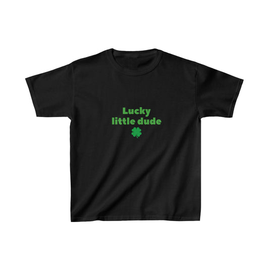 Lucky little dude kids shirt boy shirt st patricks day shirt birthday shirt kid party shirt Christmas shirt birthday shirts