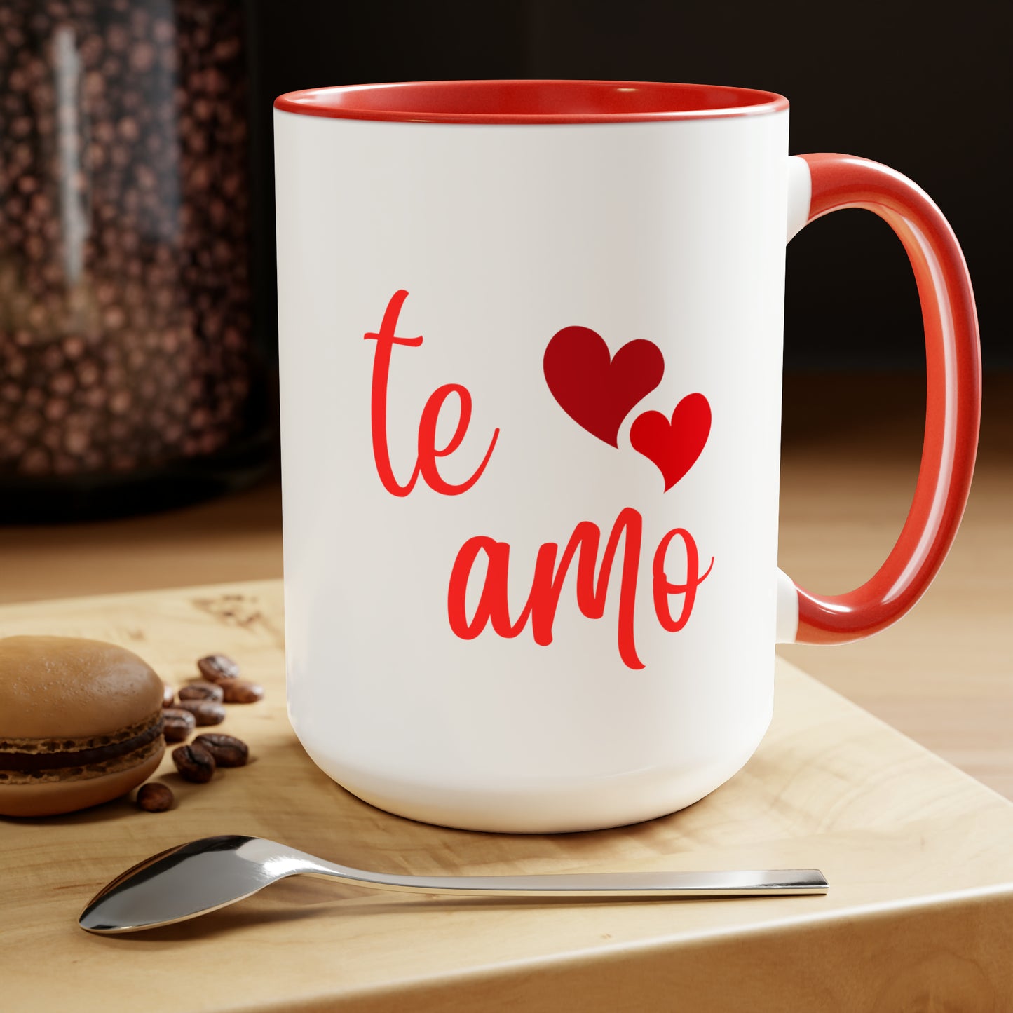 Te amo mug mother's day gift for wife coffee mug girlfriend gift Coffee Mug love proposal gift heart mug gift for her Mug couple engagement
