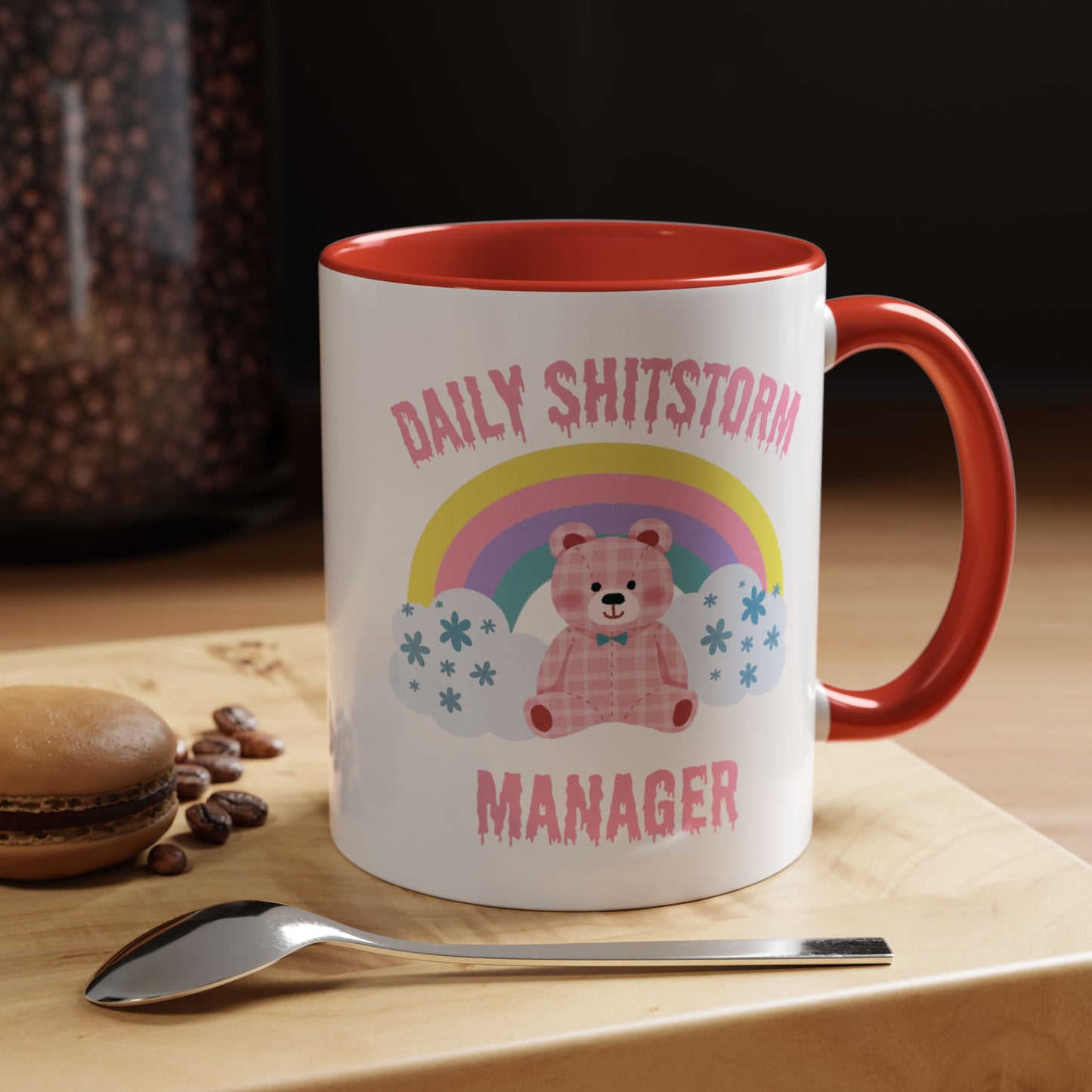 Christmas gift for manager gift for mom Daily Shitstorm Survivor's Club mug Funny Coworker Gift funny Boss Gift Christmas Office Gift Work