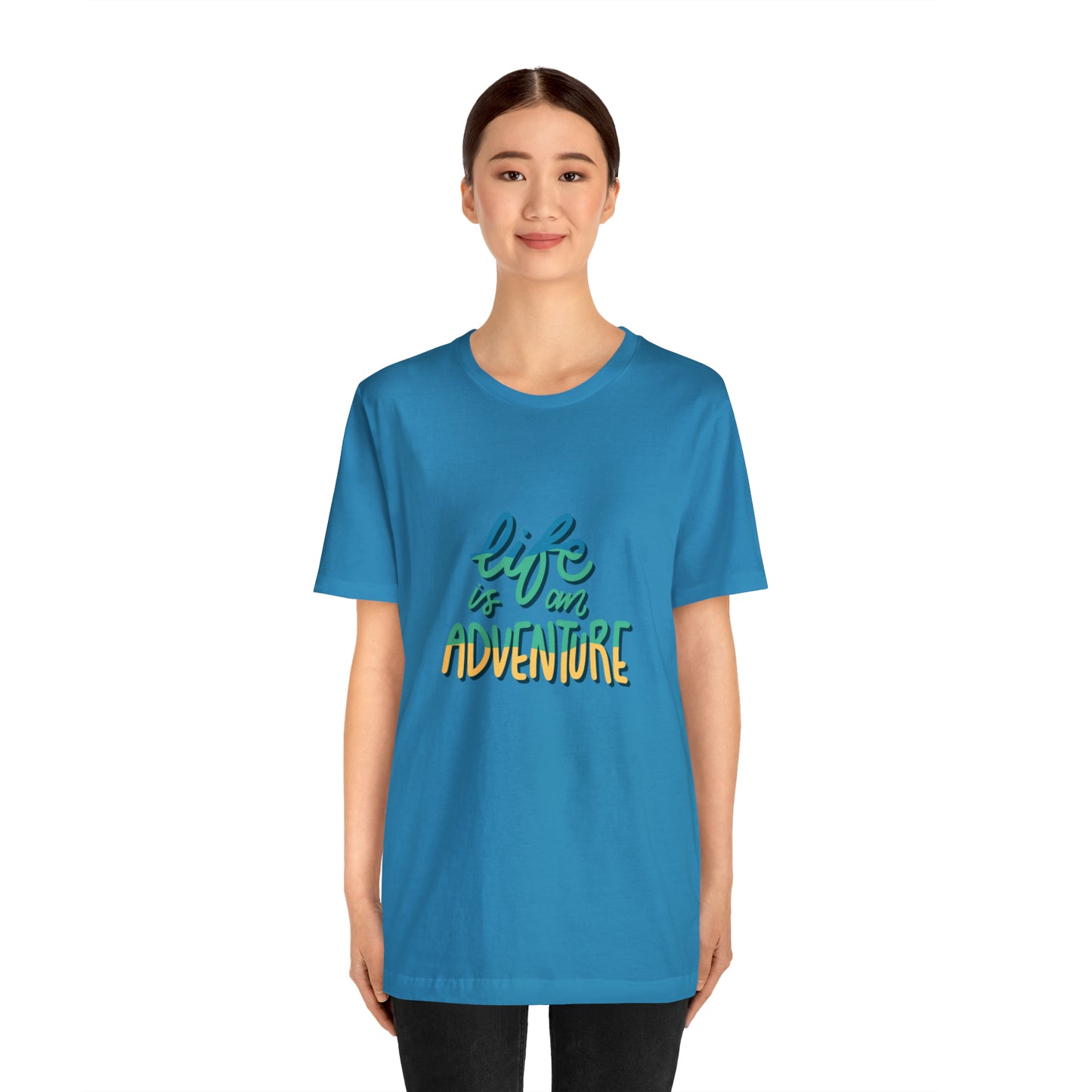 Life is a pure Adventure shirt, Good vibes only shirt, Adventurer shirt, Unisex gift, gift for her, gift for him, vacation shirt,best friend