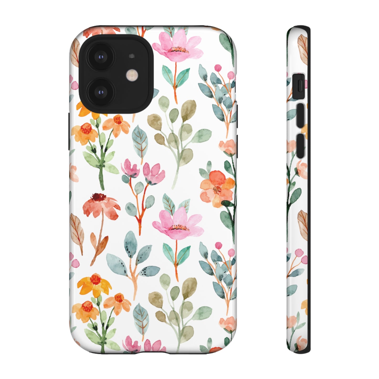 Floral phone case mother's day gift best friend gift for her gift for him flower cell phone cases Tough Cases