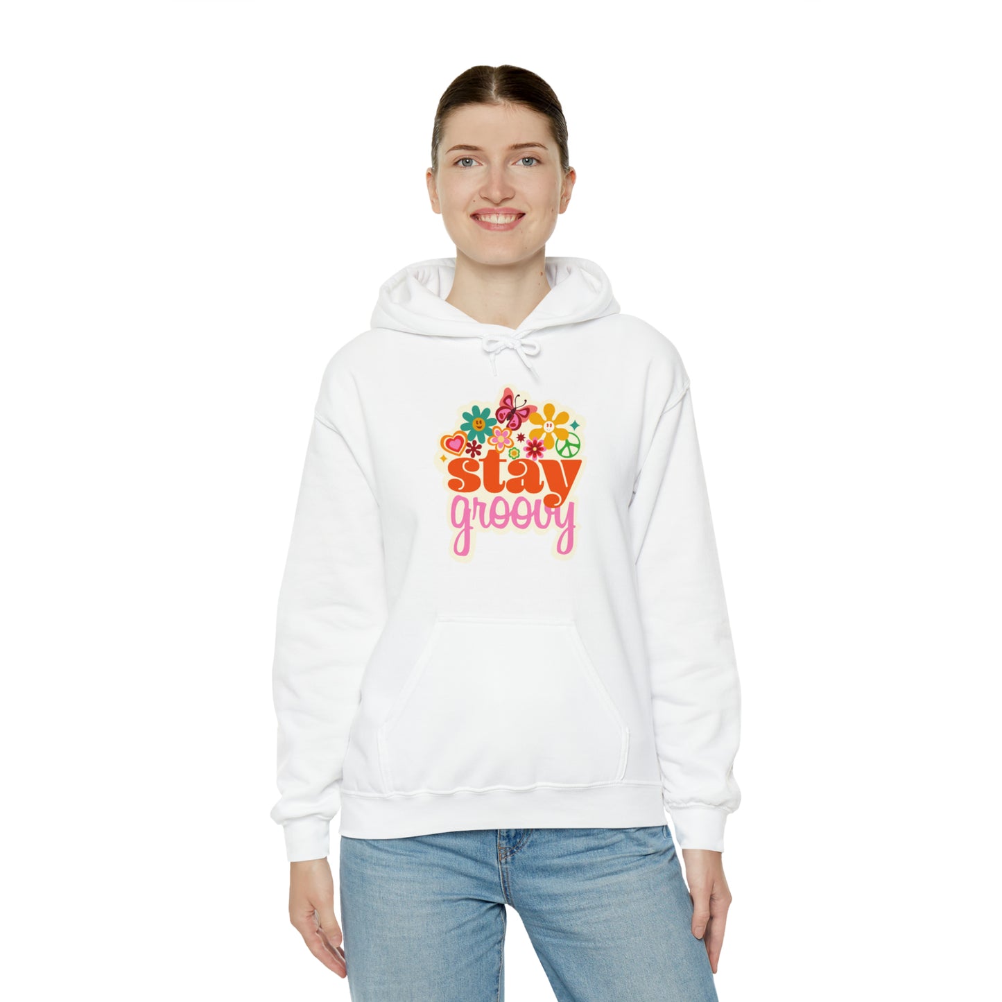 Stay Groovy Hoodie, Hippie Hoodie, good vibes hoodie, Fun Summer shirt, Birthday gift for her, Galantine gift for her,best friend gift, vac