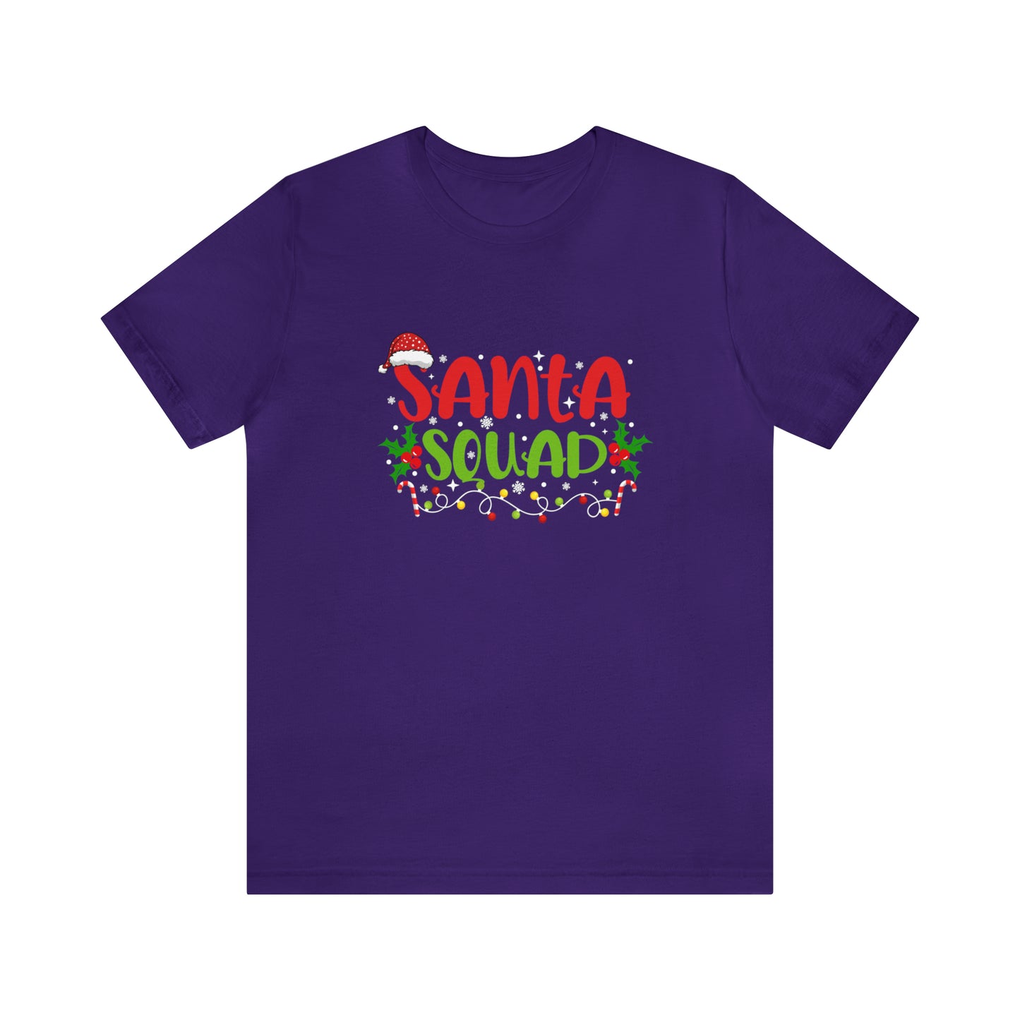 Santa's squad Matching Family Christmas Shirts Santa claus Hat family tshirts Family Christmas Shirt Xmas Tee Custom Christmas Tshirt photos