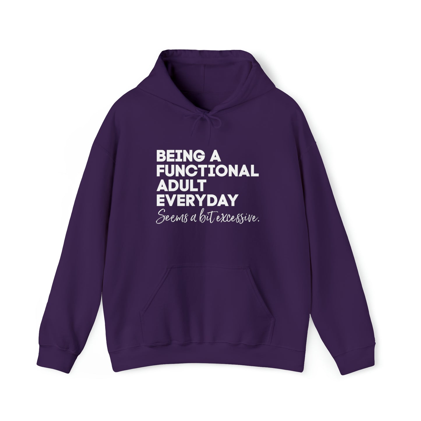Being a functional adult sweater funny sweashirt birthday gift Christmas gifts Sweatshirt Gift for him Gift