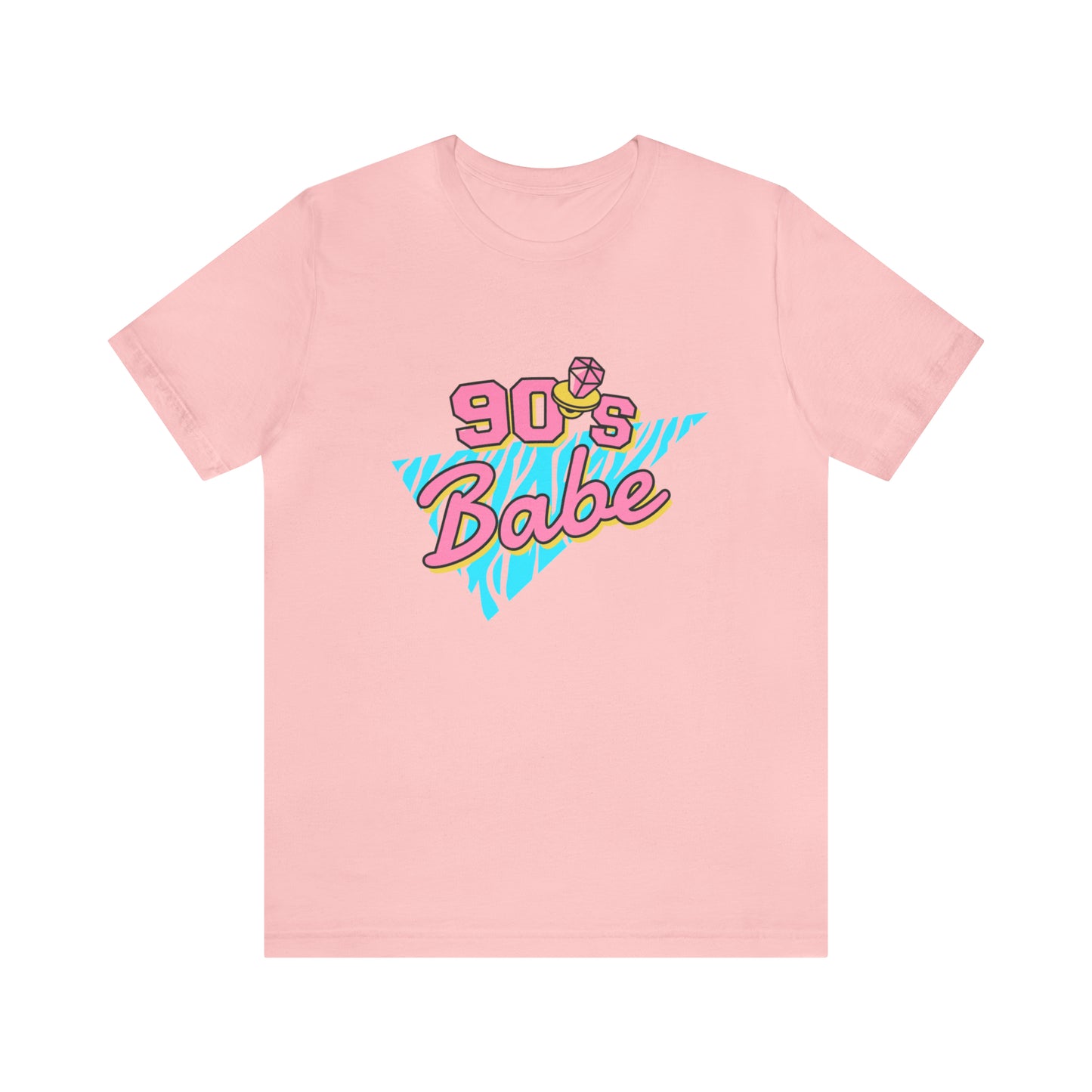 90's Babe shirt, gift for her, Christmas shirt, galantine gift best friend trip, Unisex Jersey Short Sleeve Tee