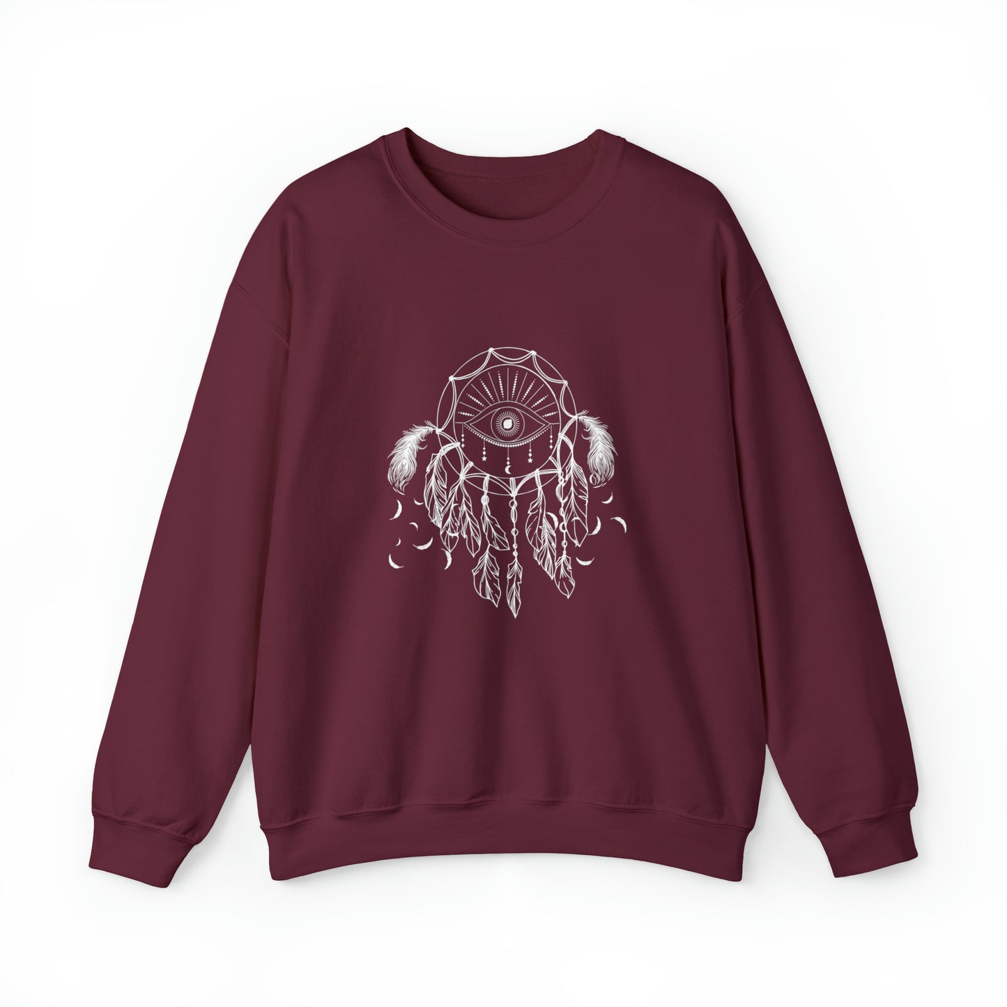 Dreamcatcher sweater third eye sweater birthday spiritual clothes yogawear birthday gift gift for her gift for him Christmas gift
