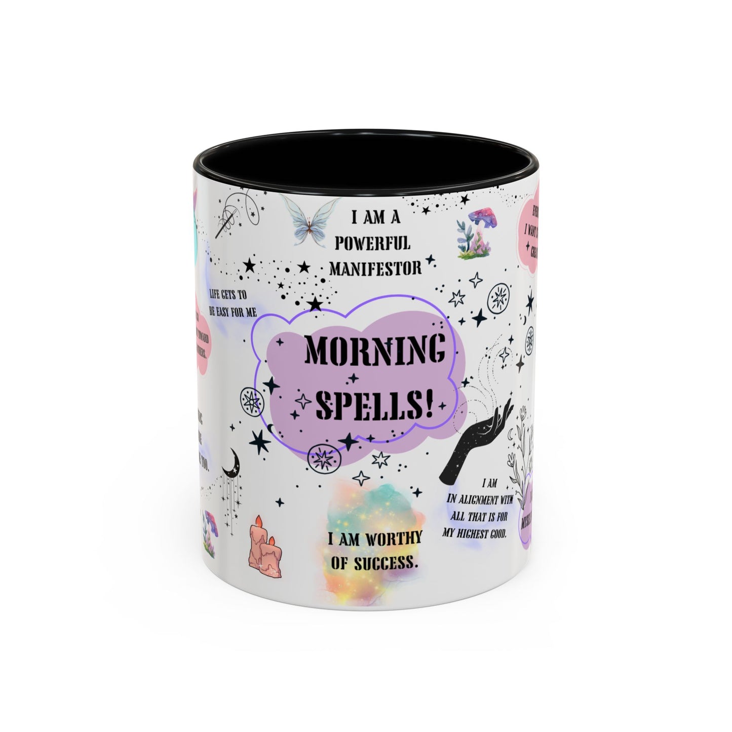 Morning spells mug witchy gift coven Christmas mug funny Witchy Halloween mug wicked mug bestie gift Coworker Gift affirmations Gift coffee