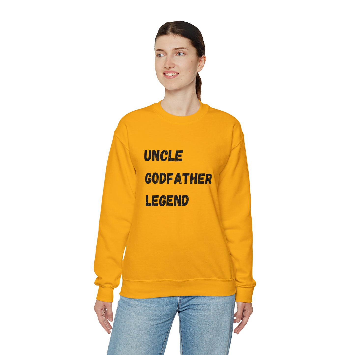 Uncle Godfather Legend sweater, Brother the myth the legend for him, Gift for Dad sweater father'sday tshirt, Daddy and me Christmas gift