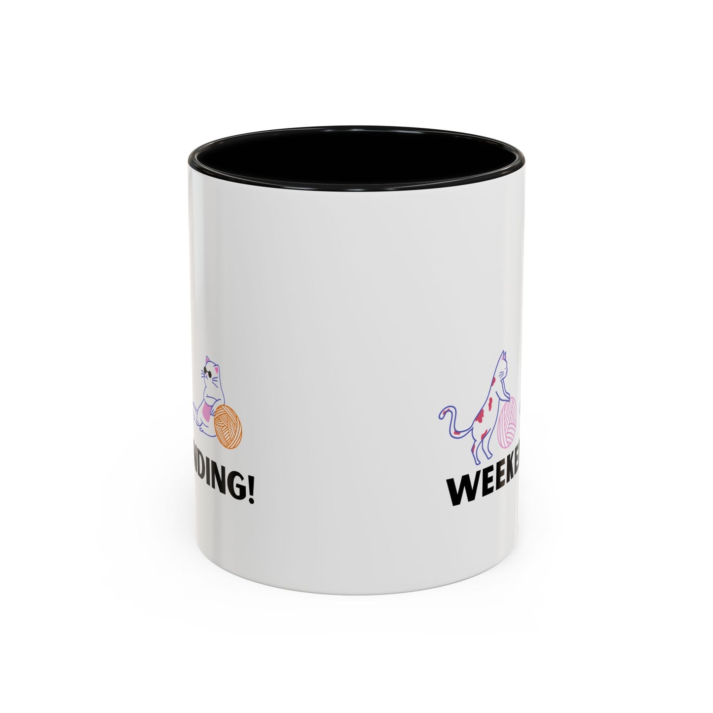 Crochet weekending mug coffee lover weekending vibes mug Coffee Mug swift Funny Coffee Cup Cat Lady Gift Cat Lover Gift Cat Mom christmas