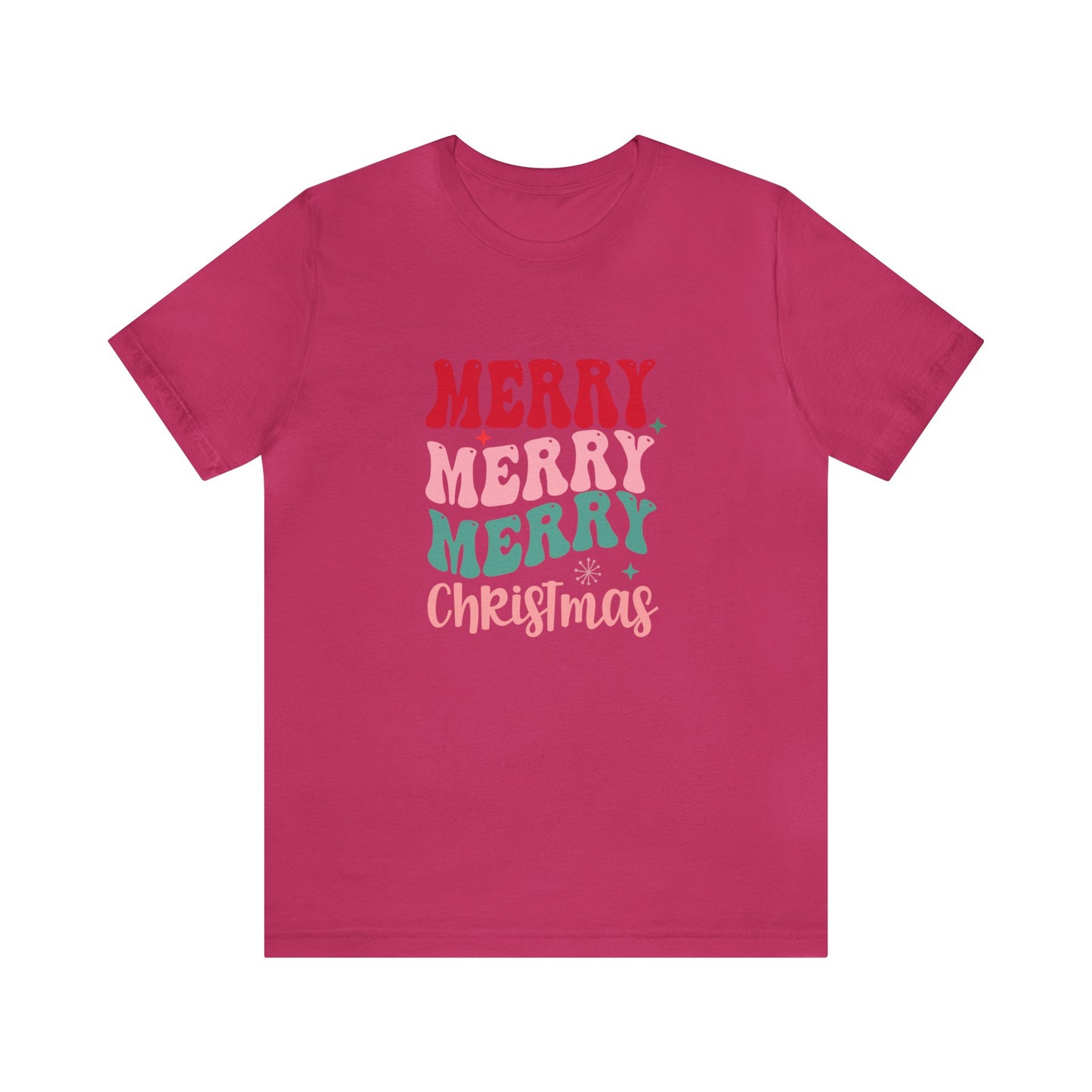 Merry Merry Christmas shirt Christmas gift for her Matching Family Christmas Shirts Family Christmas Shirt Matching Xmas Tees Christmas Tee