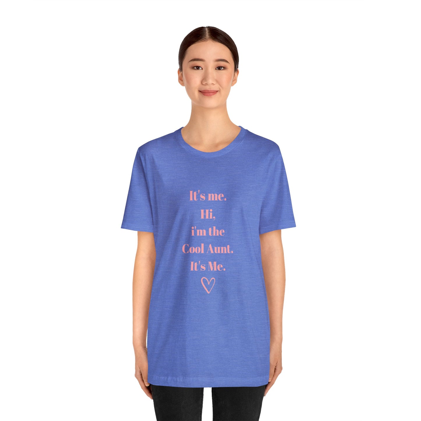 It's me hi I'm the cool aunt shirt cool auntie Tee gift for sister Shirt pregnancy reveal shirt Feeling Good Retro T-Shirt Shirt best friend