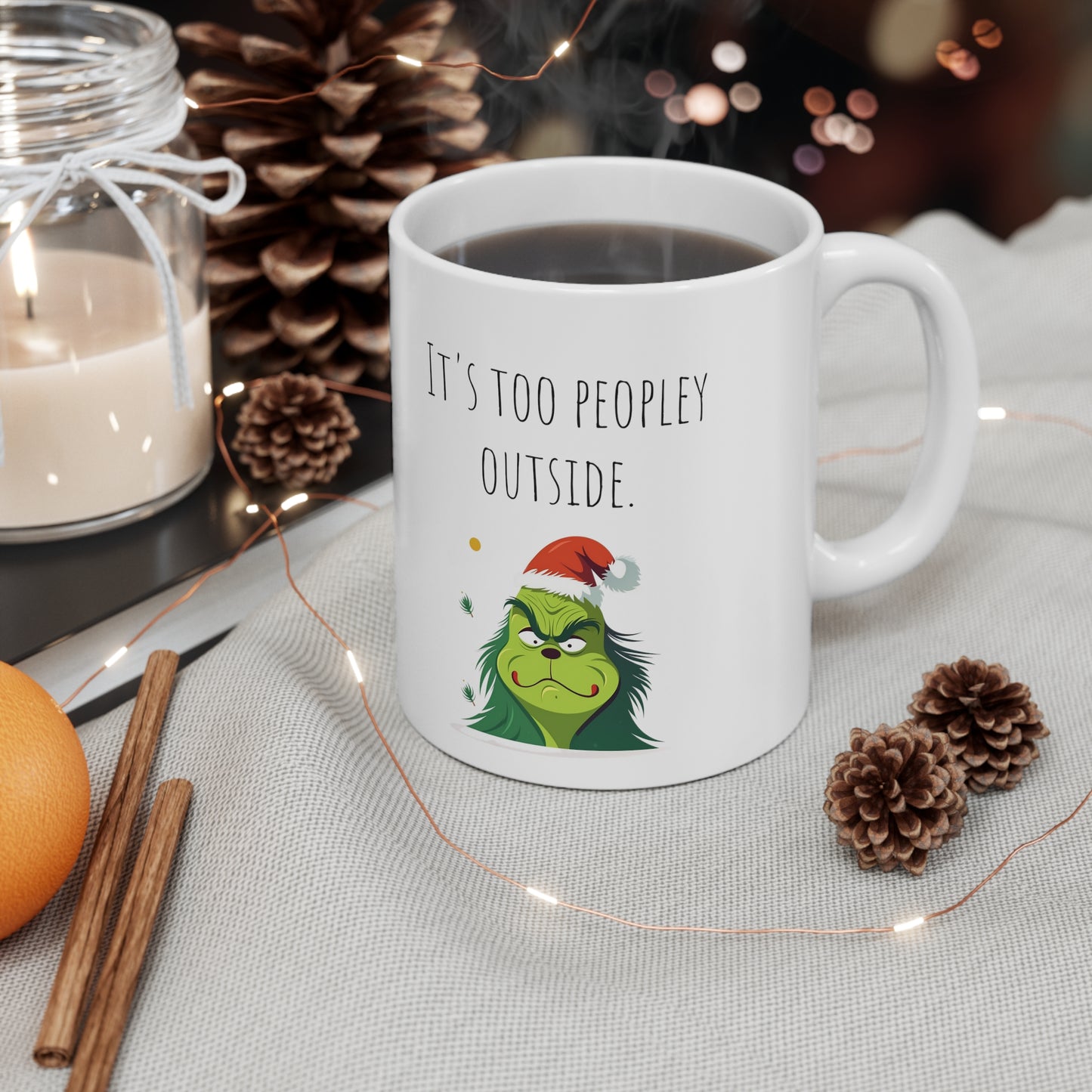 Too peopley outside Supervisor Mug Shit Show Gift Shit Show Supervisor Coffee Cup gift for her gift for him Mug 11oz Christmas