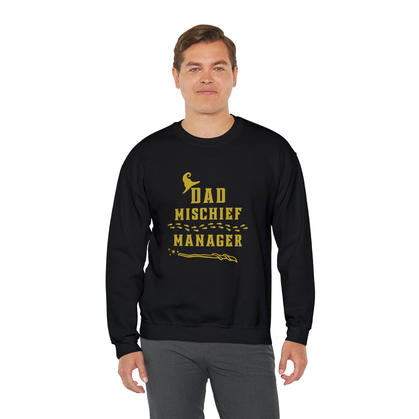 Dad Mischief Manager Hogwarts Alumni sweatshirt Universal Studios Shirts wizard House School Merry Christmas gift for her gift for him