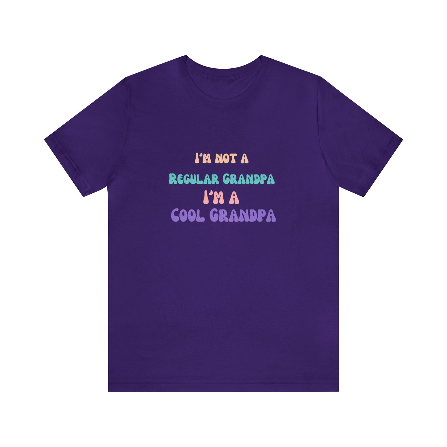 I'm a cool grandpa shirt gift for dad grandpa shirt