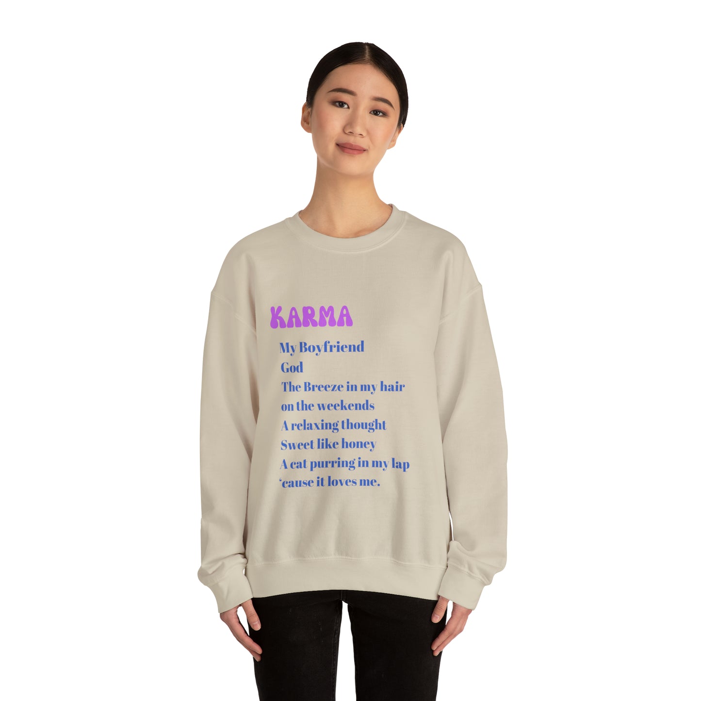 Karma sweater Taylor's Version Sweatshirt swiftie shirt Era Tour sweater best friend gift Womens Sweatshirt concert merch Tee christmas gift
