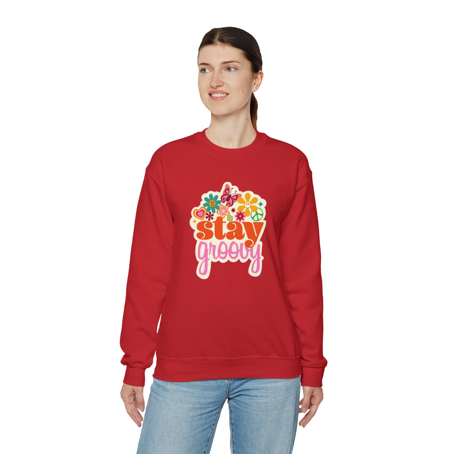 Stay Groovy sweatshirt, good vibes sweater, love inspire sweatshirt mode sweater, Homeschooling sweatshirt mom shirt, shirt unisex gift