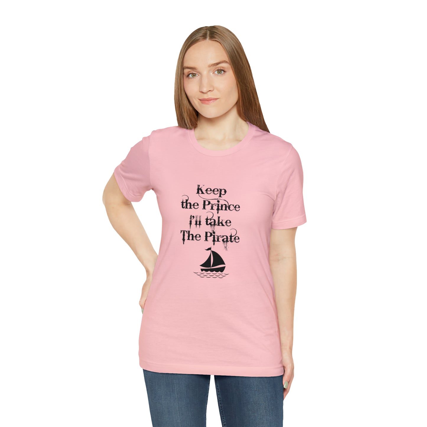 Keep the prince shirt, Once upon a time gift travel shirt, best friend trip, girls vacation trip, Unisex Jersey Short Sleeve Tee