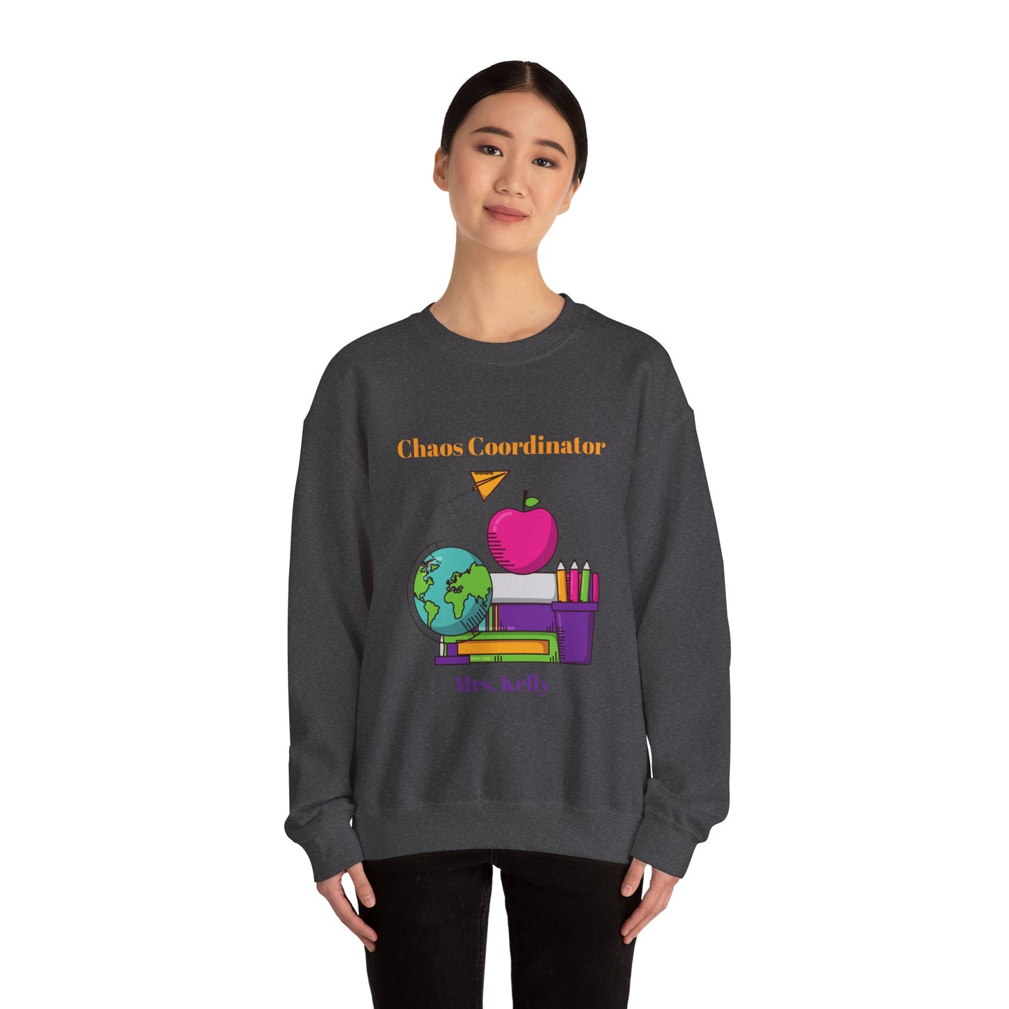 Chaos coordinator sweater Teacher shirt love motivate sweater gift for her teacher sweater custom sweater Valentine's sweater gift for him