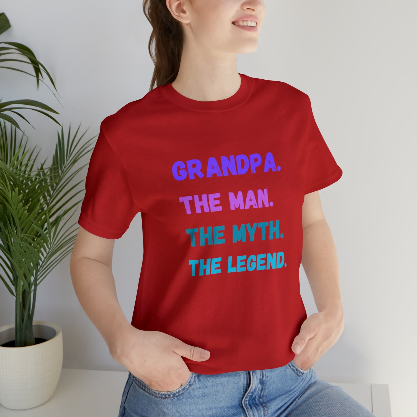 Grandpa shirts the man the myth the legend t-shirt gift for Dad and me shirts Father's day gifts best friend Christmas gift for dad