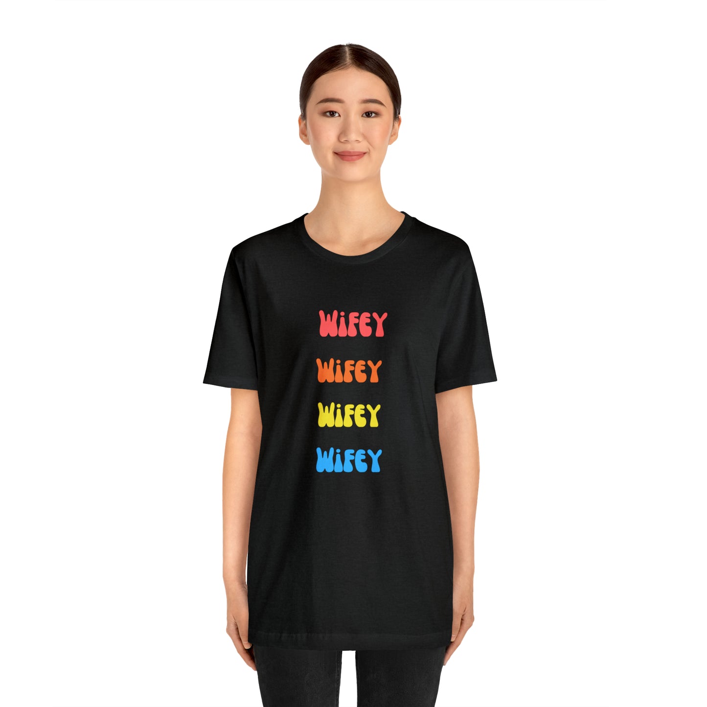 Wifey Wifey T-Shirt Aesthetic Shirt Trendy Shirt Shirt With Words On Back Tumbrl Positive Tee Gift for him Gift for her